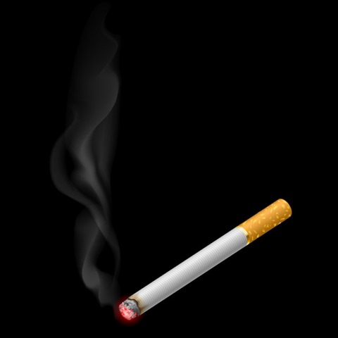 3f59824abb640b1d7e07e686c0c426d8 realistic burning cigarette with smokes thumb255B2255D 2 - 【コラム】タバコのデメリットは電子タバコで解消することができるのか？リアタバデメリットをまとめてみた。
