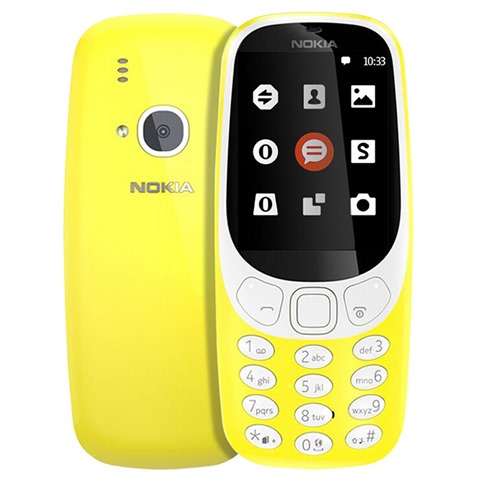 Nokia 3110 2 4 Inch Mini Phone Yellow 814222 thumb - 【海外】「MASKKING Pod System Kit 380mah」「Nokia 8110 2.4 Inch 4G LTE Mini Phone 512MB」「Protective Silicone Sleeve Case for JUUL Pods」「Iwodevape Replacement Glass Tank for Eleaf iJust NexGen Clearomizer」「ZTE nubia Z18 6&quot; Octa-Core LTE Smartphone (64GB/EU)」
