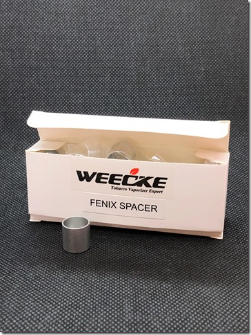 IMG 2319 thumb - 【レビュー】WEECKE FENIX+ FENIX SPACER（フェニックス&#x2795;&amp;フェニックス スペーサー）レビュー実践編【ヴェポライザー】