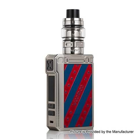 authentic voopoo alpha zip 180w tc vw apv box mod maat tank kit stars 4ml 013 02ohm 5180w 2 x 18650 thumb - 【海外】「Timesvape Diesel RTA」「VOOPOO ALPHA Zip 180W TC VW APV Box Mod + Maat Tank Kit」「DOVPO Topside Dual 200W TC VW Variable Wattage Squonk Box Mod」